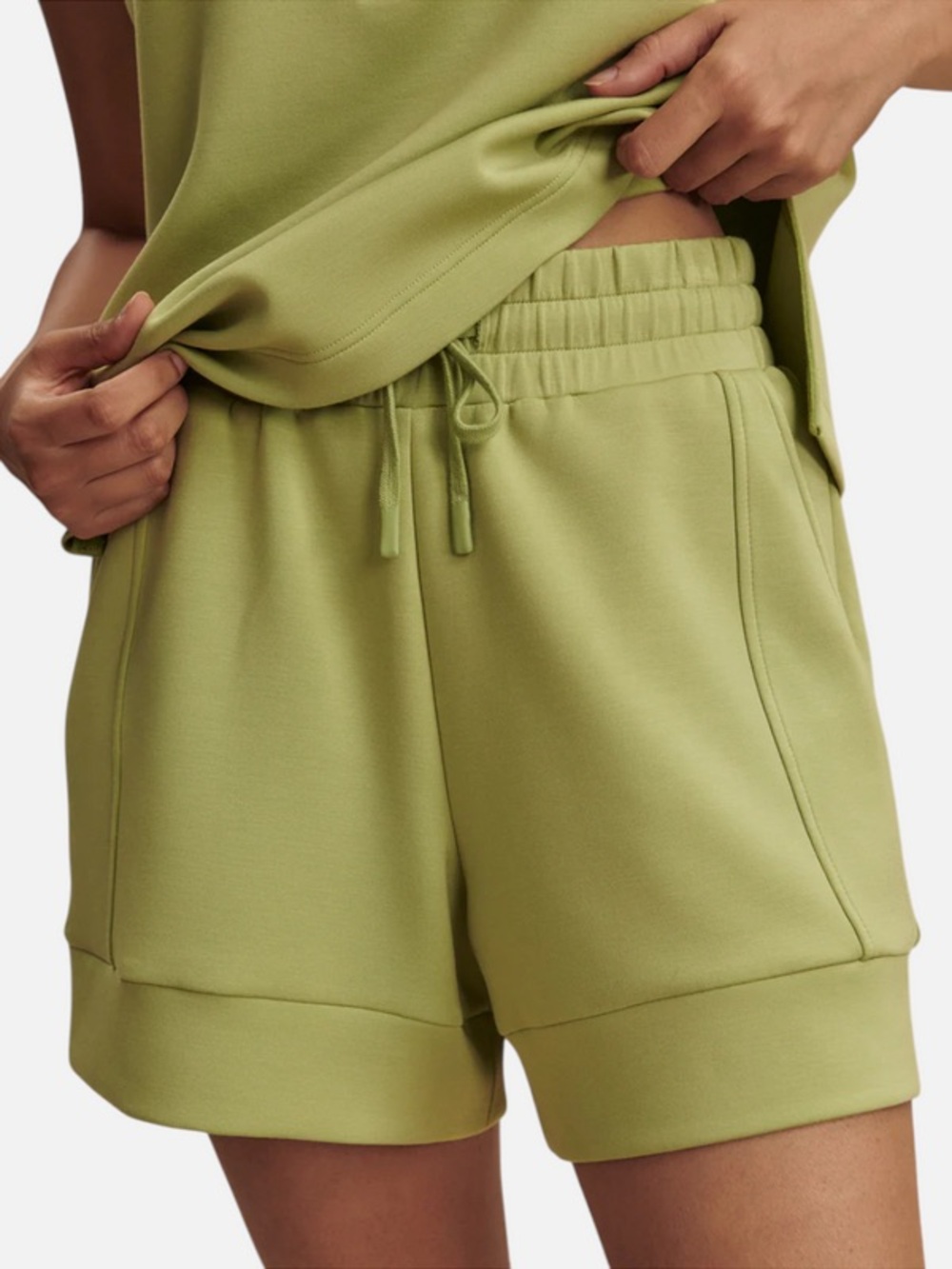 Varley Women’s Green Drawstring Lounge Shorts